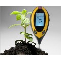 Ph метр для почвы AMT-300. Электронный измеритель pH, влажности, температуры и освещенности почвы